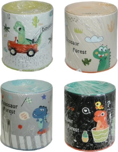 Tirelire avec motif dinosaures