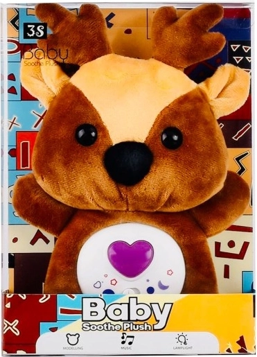 Renne avec lumière et son pour apaiser les enfants