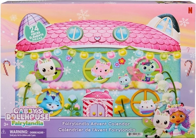 Calendrier de l'Avent Gabby's Dollhouse Wrf37ckolandia - 1 pie8ce