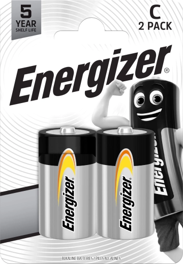 Energizer Everyday piles alcalines C (LR14) 1,5 V, 2 pcs