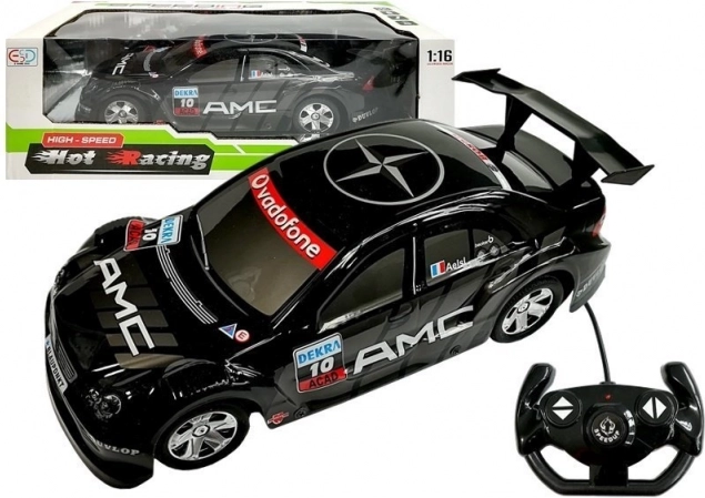 Voiture RC de course 1:16 noire