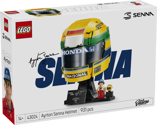 LEGO Editions casque Ayrton Senna