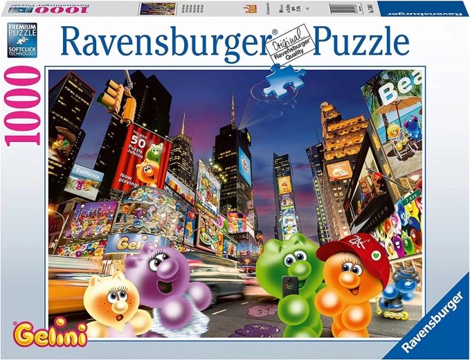Puzzle Ravensburger Gelini à Times Square 1000 pièces
