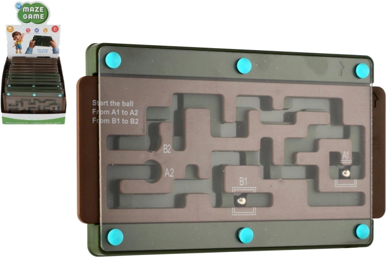 Labyrinthe en plastique – casse-tête de type labyrinthe 18 cm