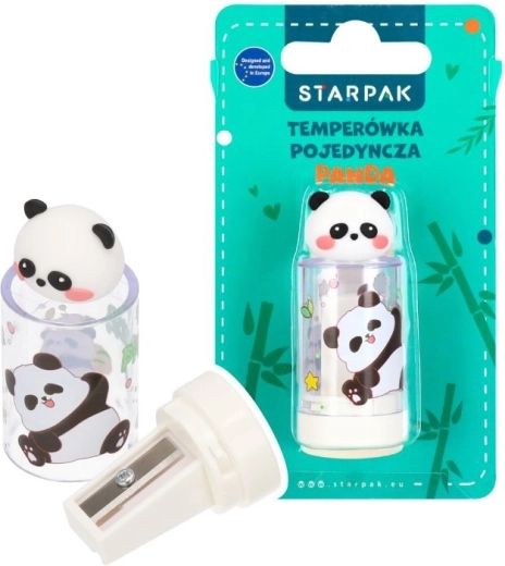 Taille-crayon Panda avec gomme - 1 pièce