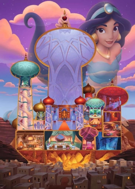 Puzzle 1000 pièces Disney avec Jasmine