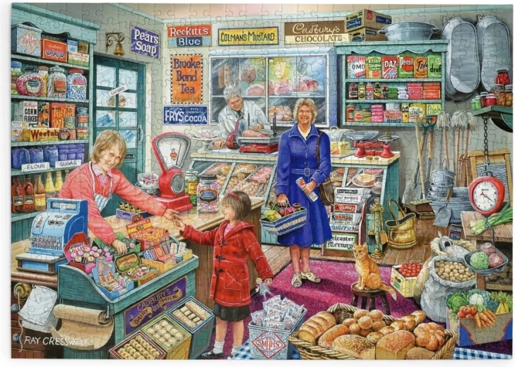 House of Puzzles Achats dans la petite boutique, puzzle de 500 grandes pièces