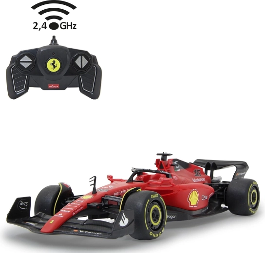 Modèle RC Ferrari F1-75 à l'échelle 1:18, rouge