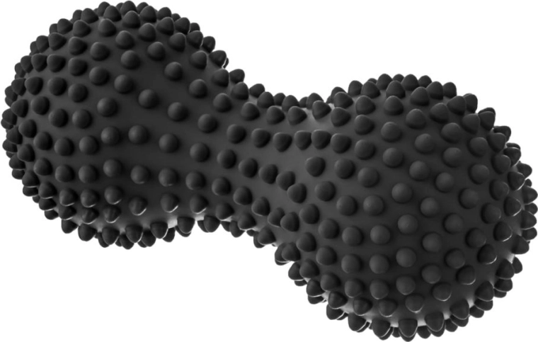 Duoballe de massage à picots TULLO – noir