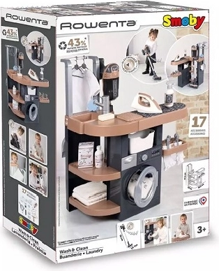 Buanderie enfant Smoby Rowenta avec accessoires