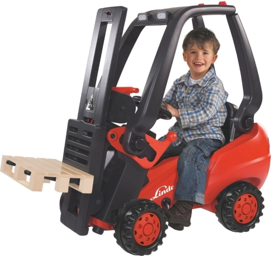 Chariot élévateur à pédales BIG LINDE Forklift pour enfants