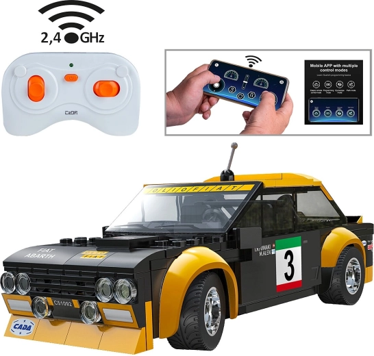 Construction CaDA Fiat Abarth 131 radiocommandée 1:20
