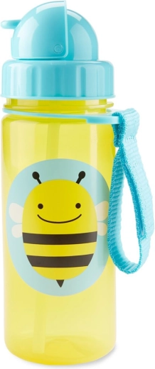 Gobelet Skip Hop Zoo avec paille, abeille, 385 ml