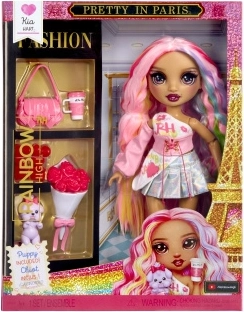 Poupée fashion Rainbow High Pretty in Paris Kia - 1 pièce