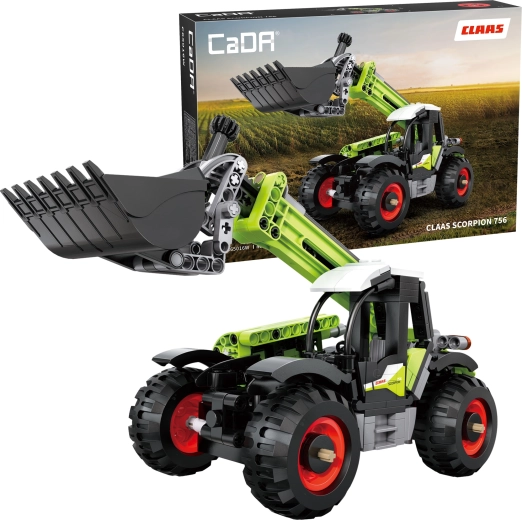 CaDA chargeur télescopique Claas Scorpion 756 – kit de construction 401 pièces