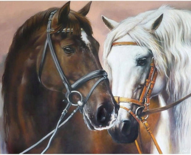 Kit créatif de peinture diamant – image mosaïque