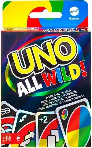 Mattel Uno All Wild – jeu de cartes