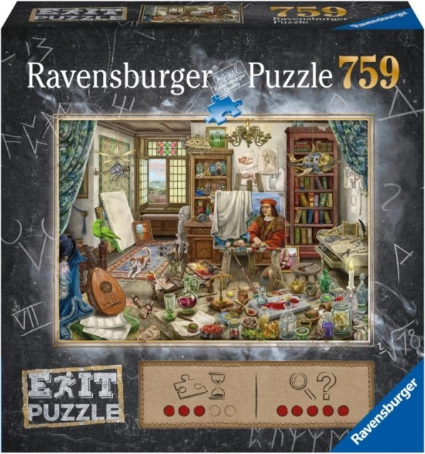 Puzzle Ravensburger Exit : Atelier de l’artiste 759 pièces