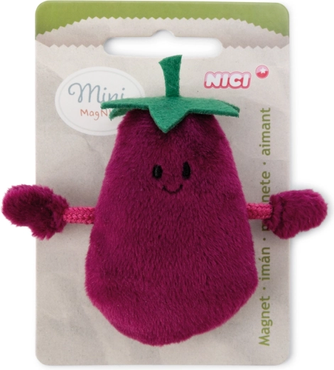 Mini magnet aubergine NICI GREEN 7 cm