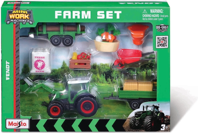 Set agricole Maisto Fendt