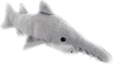 Requin-scie en peluche 31 cm