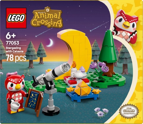 LEGO Animal Crossing – observation des étoiles avec CELESTE