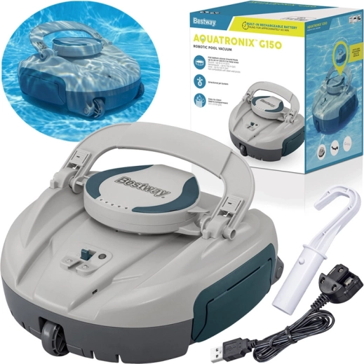 Bestway AquaTronix G150 aspirateur robot sans fil pour fond de piscine