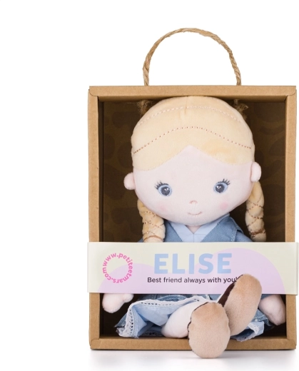 Petite&Mars poupée en peluche Elise 35 cm
