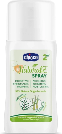 Chicco NaturalZ spray protecteur et rafraîchissant anti-moustiques pour enfants 100 ml
