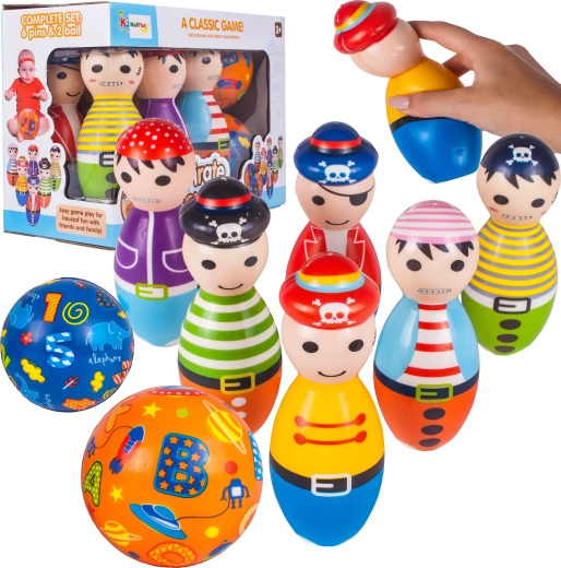 Quilles en mousse Pirates