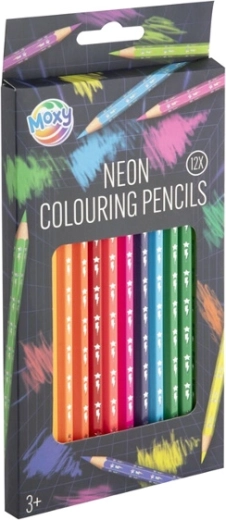 Crayons néon – set de 12 couleurs
