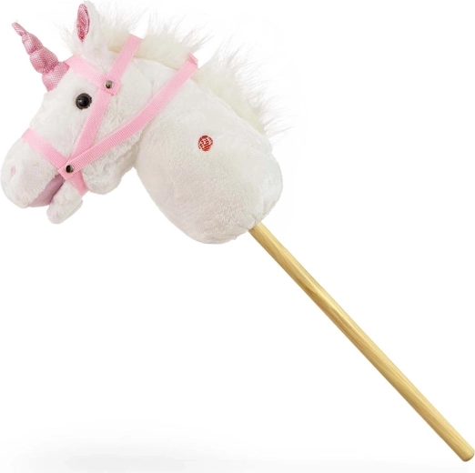 Cheval bâton licorne Milly Mally blanc - 1 pièce