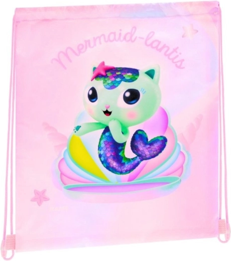 Sac de sport à porter sur le dos Gabby's Dollhouse avec motif MerCat
