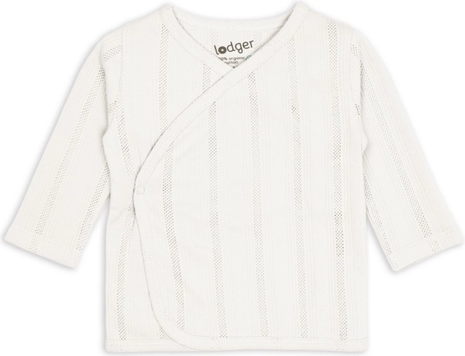 Cache-cœur à nouer Lodger Pointelle cream taille 68