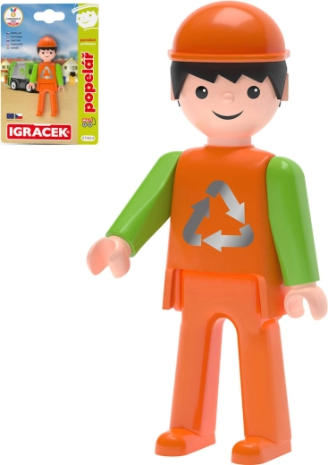 Efko Igráček MultiGO éboueur – figurine articulée sur carte - 1 pièce