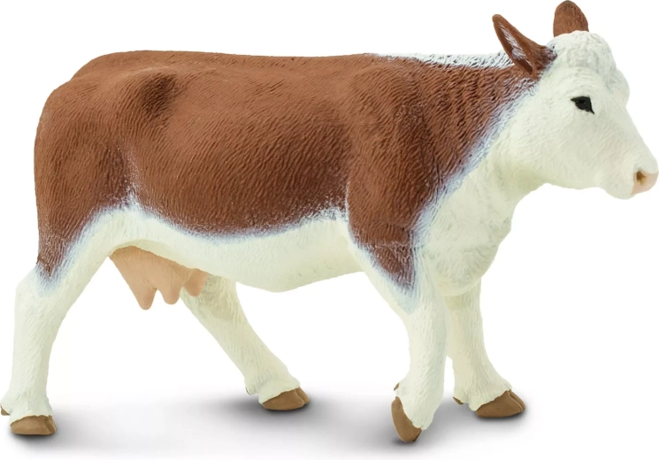 Figurine de vache Hereford Safari Ltd. - 1 pièce