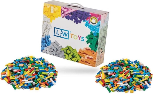 Jeu de construction L-W Toys set de base 2000 pcs (mix de briques légères et lourdes)