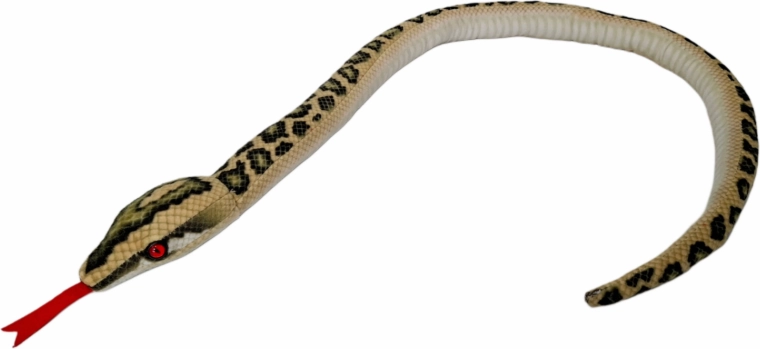 Serpent en peluche - 1 pièce