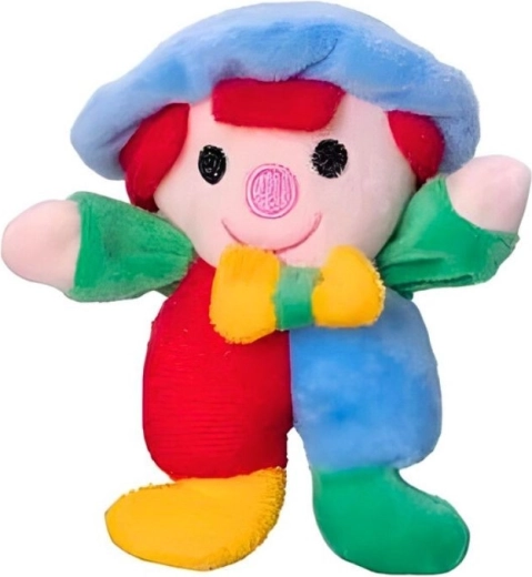 Clown en peluche avec hochet
