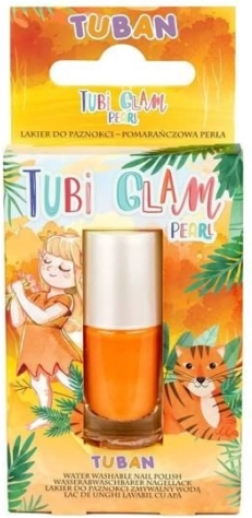 Tubi Glam vernis à ongles – orange nacré