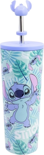 Mug isotherme Stor avec paille Stitch 770 ml - 1 pièce