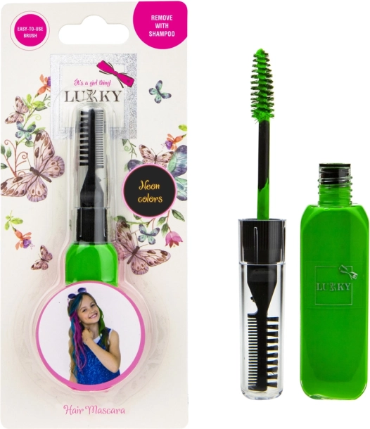 Luckky Mascara Colorée pour Cheveux - Vert