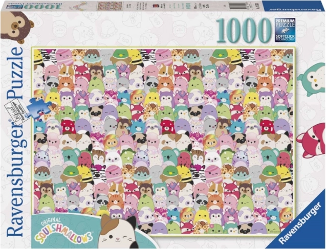 Puzzle 1000 pièces Ravensburger Squishmallows