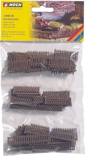 Set de clôture de jardin Noch 270 cm (H0)