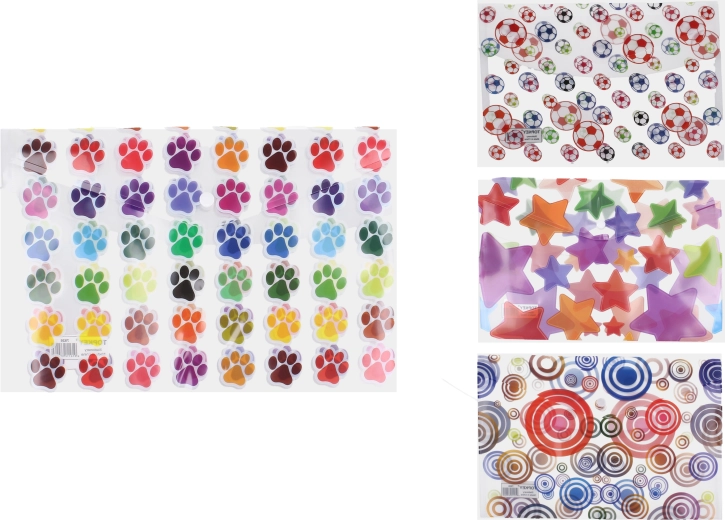 Chemise à bouton-pression 23,5 × 33,5 cm – motifs assortis