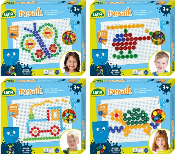 Kit de mosaïque – assorti (dans une boîte en carton pliable) - 1 pièce