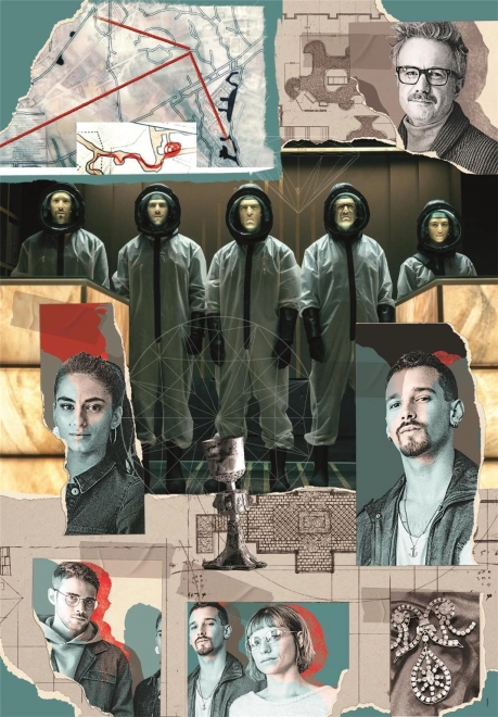 Puzzle 1000 pièces LA CASA DE PAPEL Berlin – Passons à l’action