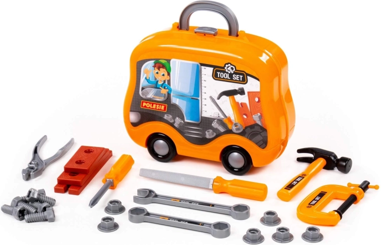 Set d’outils pour enfants en mallette – 28 pièces