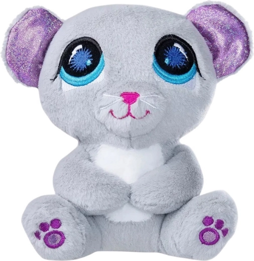 Hasbro Littlest Pet Shop souris en peluche grise 16 cm