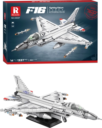 Kit de construction de l’avion de chasse Su-57 (1337 pièces)